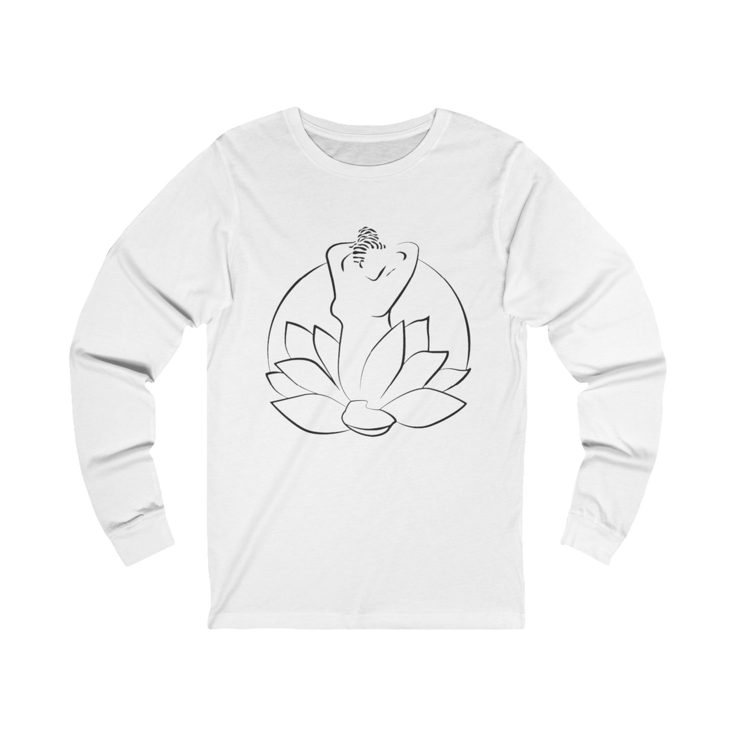 Blooming Unisex Jersey Long Sleeve Tee